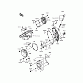 Схема вузла: Engine Cover(s) для Kawasaki ZX1000 Ninja ZX-10R