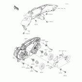 Схема вузла: Фара для Kawasaki EX400 Ninja 400R