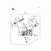 Схема вузла: Throttle для Kawasaki EX300 Ninja 300 ABS