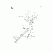 Схема вузла: Stand(s) для Kawasaki ZR1000 Z1000
