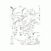 Схема вузла: Ignition switch/locks/reflectors для Kawasaki ZR750 ZR-7S