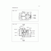 Схема вузла: Болти картера двигуна для Kawasaki KLE650 Versys 650