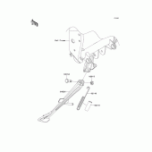 Схема вузла: Stand(s) для Kawasaki ZR750 Z750R ABS