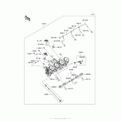 Схема узла: Throttle для Kawasaki ZX1000 Ninja 1000 ABS