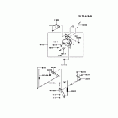 Схема вузла: Клапанна кришка Kawasaki ZR800 Z800