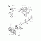Схема узла: Генератор для Kawasaki VN1700 VN1700 Voyager ABS