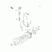 Схема узла: Ignition system для Kawasaki ZX600 Ninja ZX-6RR