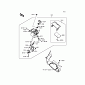 Схема вузла: Front Box для Kawasaki ZG1400 1400GTR ABS