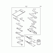 Схема узла: Owner\'s tools для Kawasaki ZX750 Ninja ZX-7RR