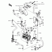 Схема вузла: Карбюратори для Kawasaki BJ250
