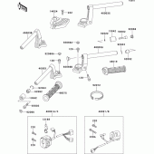 Схема узла: Руль & Пульт управления рулевой для Kawasaki ZG1000 Concours