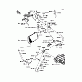 Схема вузла: Water Pipe для Kawasaki KLZ1000 Versys 1000