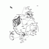 Схема вузла: Water Pipe для Kawasaki ZG1400 1400GTR ABS