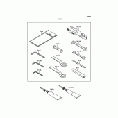 Схема узла: Инструмент для Kawasaki KLE650 Versys 650
