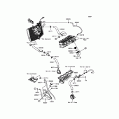 Схема вузла: Water Pipe для Kawasaki ZX636 Ninja ZX-6R ABS