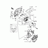 Схема вузла: Фара (Головне світло) для Kawasaki KLX125 D-Tracker