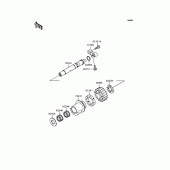 Схема узла: Balancer для Kawasaki ZX1200 Ninja ZX-12R