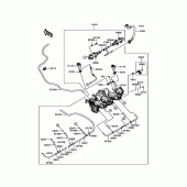 Схема вузла: Throttle для Kawasaki ZX1000 Ninja ZX-10RR