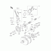Схема вузла: Колінчастий вал для Kawasaki VN800 Vulcan 800 Classic