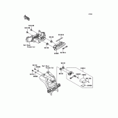 Схема вузла: Taillight(s) для Kawasaki ZX1000 Ninja ZX-10R