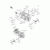 Схема вузла: Олійний фільтр для Kawasaki VN1700 VN1700 Classic Tourer ABS