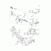 Схема вузла: Електроустаткування для Kawasaki KLX110 KLX110