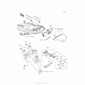 Схема узла: Taillight(S) для Kawasaki ZX1400 Ninja ZX-14R