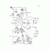 Схема вузла: Fuel tank(a9f) для Kawasaki KLE650 Versys 650