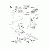 Схема вузла: Інформаційні наклейки для Kawasaki ZX1200 Ninja ZX-12R