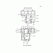 Схема вузла: Болти картера двигуна для Kawasaki ZR1100 Zephyr 1100RS