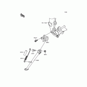 Схема вузла: Stand(s) для Kawasaki ZX600 Ninja ZX-6R