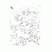 Схема вузла: Ignition system для Kawasaki VN1600 Vulcan 1600 Mean Streak