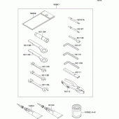 Схема узла: Tool для Kawasaki ZX600 ZZ-R600