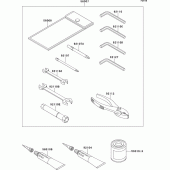 Схема вузла: Owner`s tools для Kawasaki ZR1100 Zephyr 1100RS