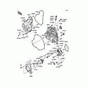 Схема вузла: Engine Cover(s) для Kawasaki KLE650 Versys 650 ABS