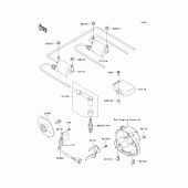 Схема вузла: Ignition system для Kawasaki ZR750 ZR-7