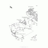 Схема узла: Water Pipe для Kawasaki VN1700 Vulcan 1700 Voyager
