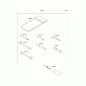 Схема узла: Owners tools(gaf) для Kawasaki VN1700 Vulcan 1700 Classic LT