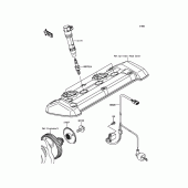 Схема вузла: Ignition System для Kawasaki ZR800 Z800 ABS