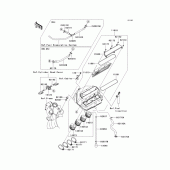 Схема вузла: Повітряний фільтр Kawasaki ZX636 Ninja ZX-6R