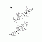 Схема вузла: Guard(s) для Kawasaki BX250 NINJA 250SL