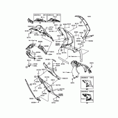 Схема узла: Нижний обтекатель для Kawasaki ZX1000 Ninja ZX-10R ABS