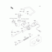 Схема вузла: Fuel pump для Kawasaki ZX750 Ninja ZX-7R