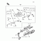 Схема вузла: Аксесуар для Kawasaki ER650 Z650 ABS