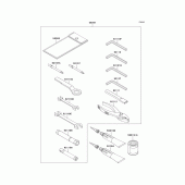 Схема вузла: Owners tools для Kawasaki EX250 ZZR250