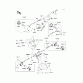 Схема вузла: Поворотники для Kawasaki VN1700 Vulcan 1700 Nomad