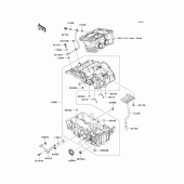 Схема вузла: Картер двигуна для Kawasaki EX300 Ninja 300