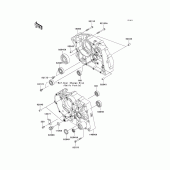 Схема вузла: Картер двигуна для Kawasaki KLX140 KLX140L