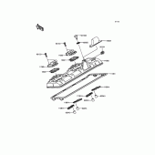 Схема узла: Клапанная крышка для Kawasaki ZX1000 Ninja ZX-10R