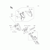 Схема узла: Taillight(s) для Kawasaki VN1700 Vulcan 1700 Classic
